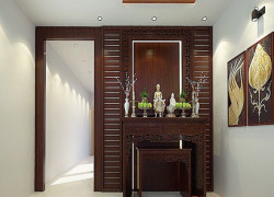 Mẫu Thiết Kế Phòng Thờ Chuẩn Á Đông